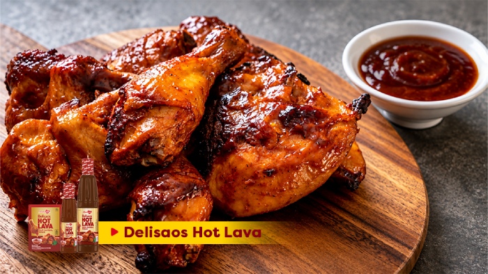 Resep Ayam Bakar dengan Saus Hot Lava